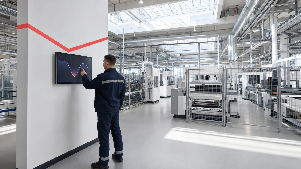 Praca maszyn w południe, gdy energia na RDN jest najtańsza
